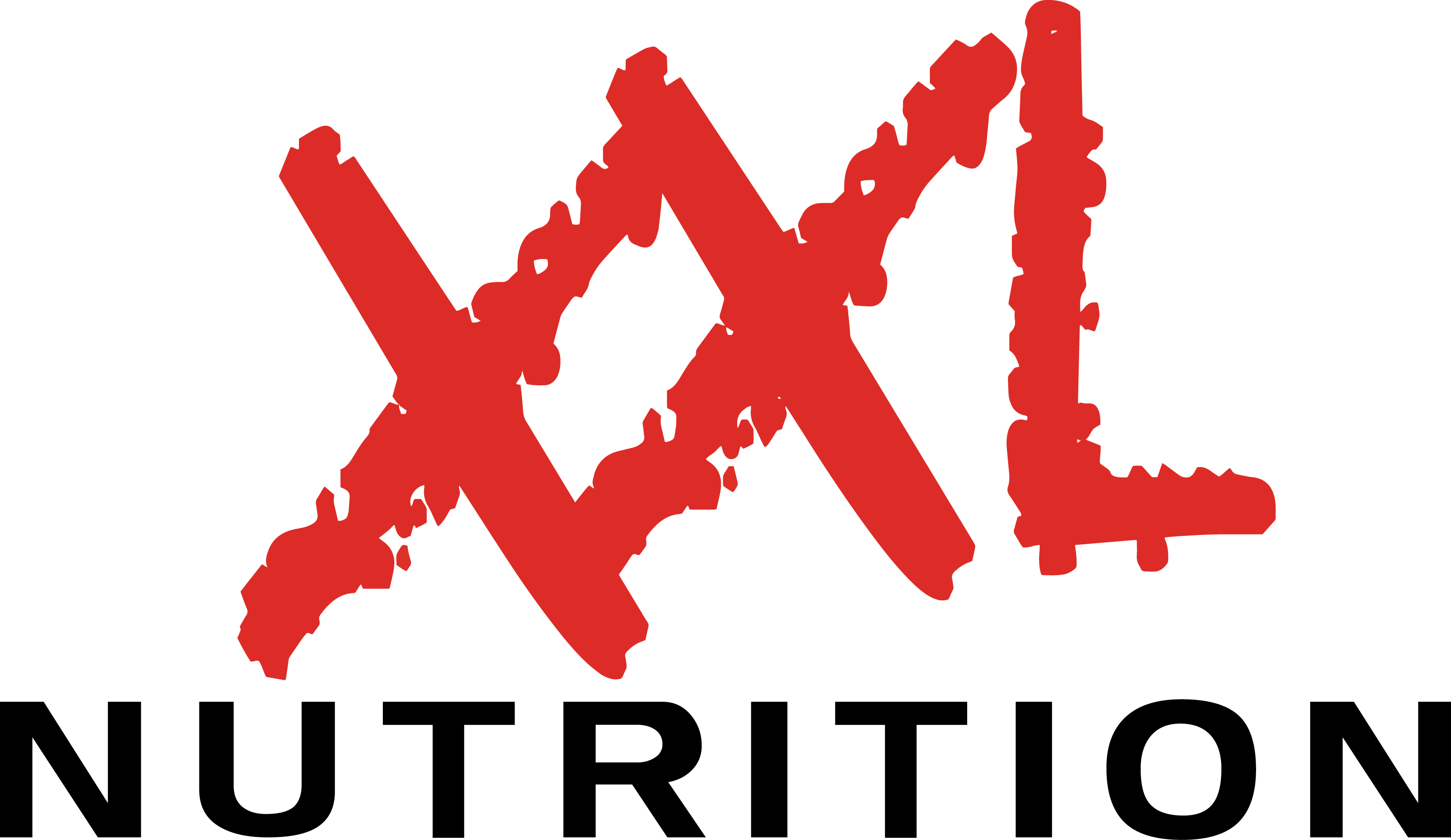 Kopie van Kopie van XXL Nutrition logo - black text